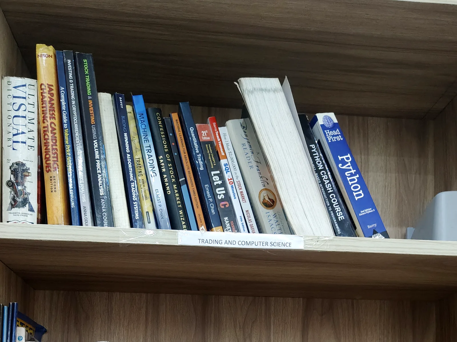 Financial Literacy Shelf